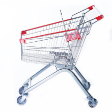 Geocery Market Shopping Cart with Chrome Coating